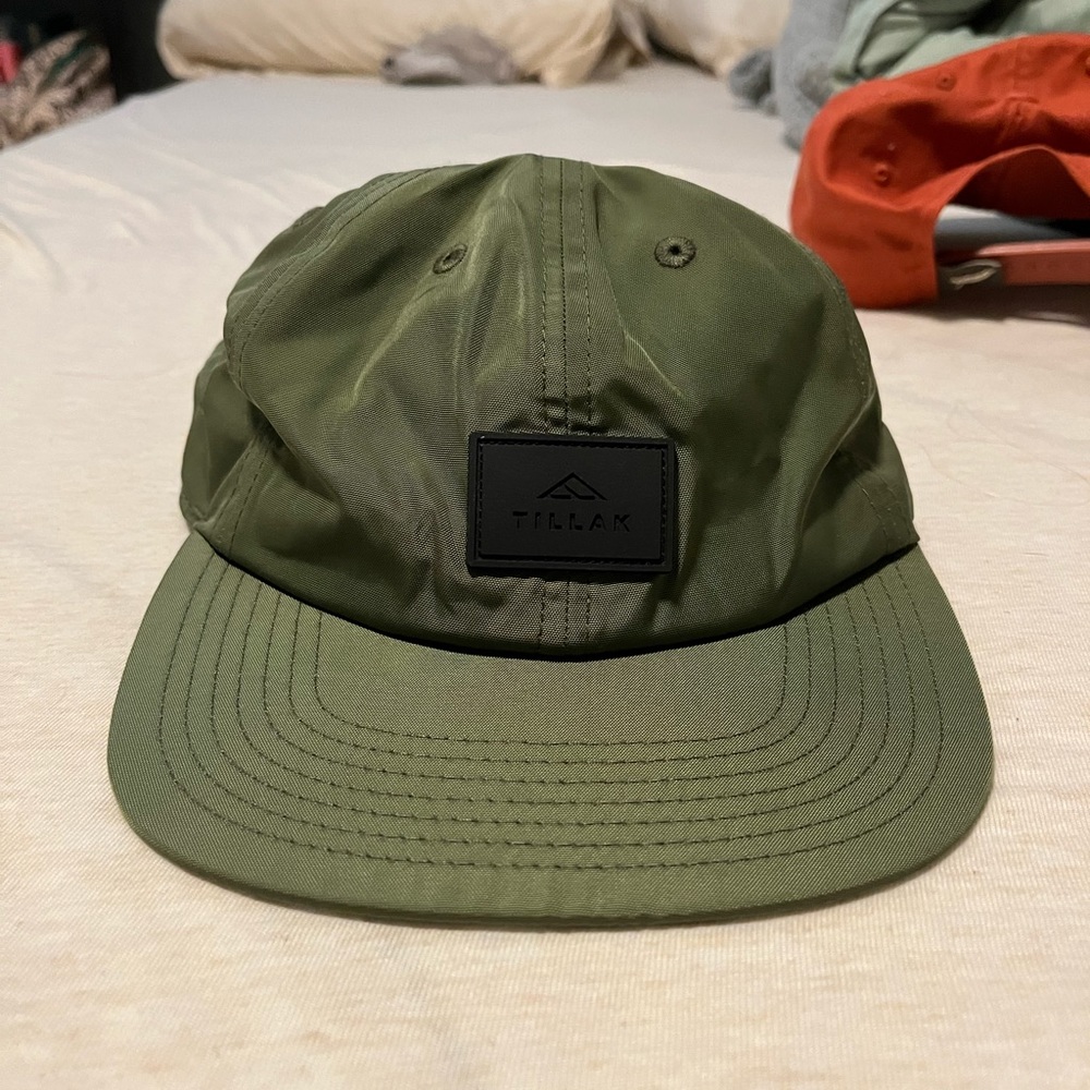 Green 5-Panel Adjustable Hat from Amazon